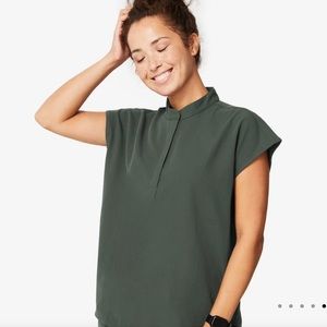 FIGS Moss Rafaela Scrub Top